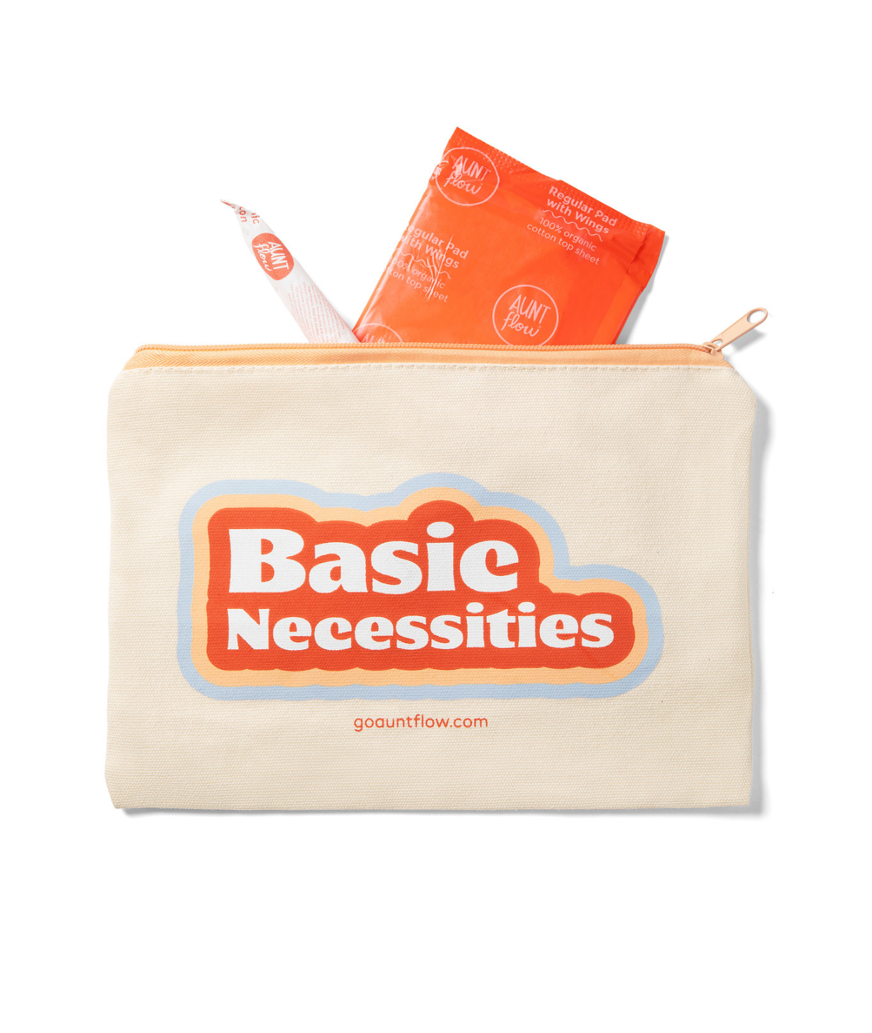 Basic Necessities Canvas Zip Pouch | Aunt Flow