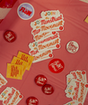Period Positive Sticker + Pin Bundle